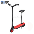 folding battery operated scooter with seat for teenagers